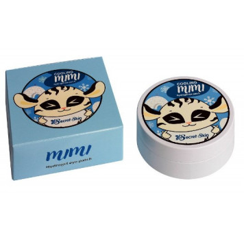 SS MIMI Патчи для глаз гидрогелевые охлаждающие SECRETSKIN COOLING MIMI HYDROGEL EYE PATCH 1,4гр*60