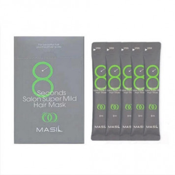 MAS Набор масок для волос MASIL 8SECONDS LIQUID HAIR MASK STICK POUCH  (20шт*8мл)