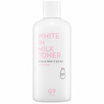 G9 White In Тонер для лица осветляющий  G9 White In Milk Toner 300мл