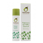 [TROPICANA] Бальзам для губ КОКОСОВЫЙ АРОМАТ Lip balm Coconut, 4,5 гр