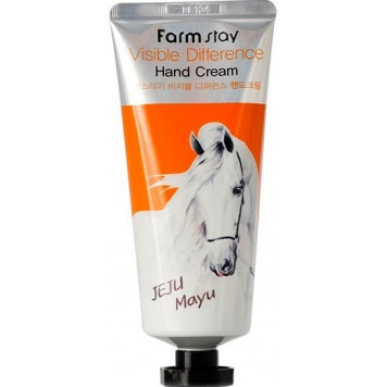 ФМС Hand Крем для рук  Farm stay visible differerce hand cream horse oil 100гр