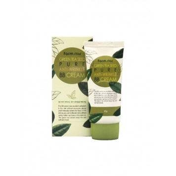 ФМС Крем ББ антивозрастной FarmStay GREEN TEA SEED PURE ANTI-WRINKLE BB CREAM-1