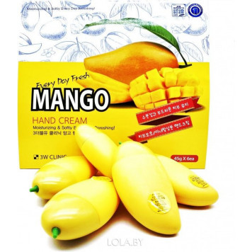 3W CLINIC Крем для рук с манго MANGO Hand CREAM 30 гр-1