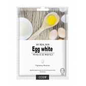 COS.W My Real Skin Тканевая маска с яйцом Egg White Facial Mask(23 мл)