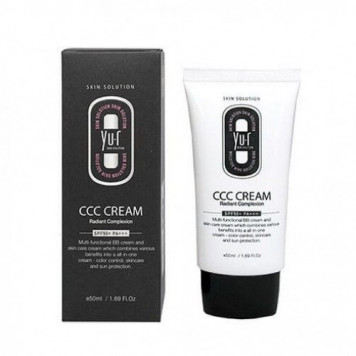 Yu.r Многофункциональное тональное средство CCC Cream Radiant Complexion SPF50+PA+++ DARK