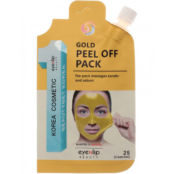 ENL POCKET Маска-пленка очищающая GOLD PEEL OFF PACK 25гр