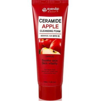 ENL Пенка для умывания CERAMIDE APPLE CLEANSING FOAM