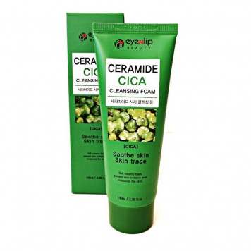 ENL Пенка для умывания CERAMIDE CICA CLEANSING FOAM