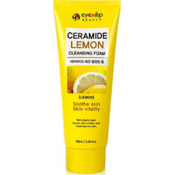 ENL Пенка для умывания CERAMIDE LEMON CLEANSING FOAM 100ml