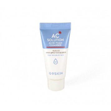 G9 AC Solution Пенка для умывания для проблемной кожи  G9SKIN AC SOLUTION FOAM CLEANSER (DELUXE SAMP