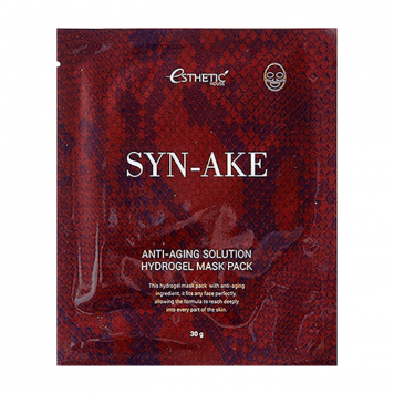 ЭСХ Гидрогел. маска д/лица SYN-AKE ANTI-AGING SOLUTION HYDROGEL MASK PACK