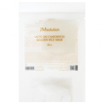 JM Solution Маска с лактобактериями Lacto Saccharomyces Golden Rice Mask