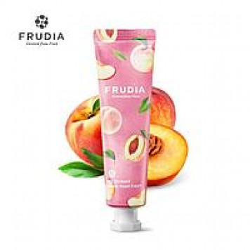 FRUDIA Крем для рук c персиком (30г) / Frudia Squeeze Therapy Peach Hand Cream