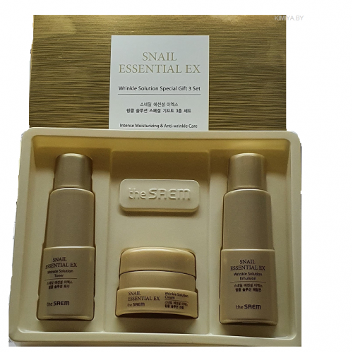 Saem snail. The Saem Snail Essential ex Wrinkle solution Special Gift 3 Set, набор уходовый антивозрастной. Набор миниатюр антивозрастной (Sample) Snail Essential ex Wrinkle solution Special Gift 3 Set. См Snail Essential набор кремов (Sample) Snail Essential ex Wrinkle solution Special Gift 3 Set. The Saem набор миниатюр антивозрастной Snail Essential ex Special Gift 3 Set Корея.