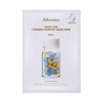 JMSolution Восстанавливающая маска с керамидами DERMA CARE CERAMIDE AQUA CAPSULE MASK 30мл